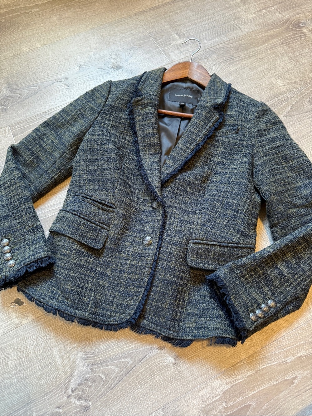 Banana Republic Tweed Blazer – Size 4P